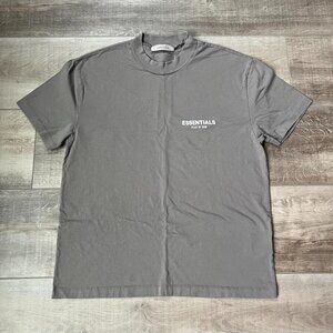 Essentials taupe t-shirt
